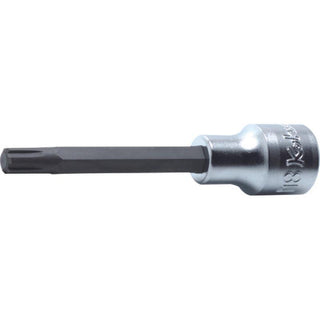 Ko-Ken 4027.100-M10 1/2 Inch Sq. Dr. Bit Socket Ribe-CV M10 Length 100 mm