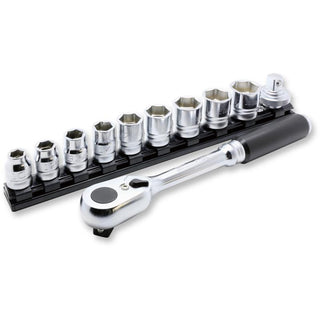 Ko-ken 4285ZE Hex 1/2"Sq. Drive Z-series Socket Set 11 Pcs