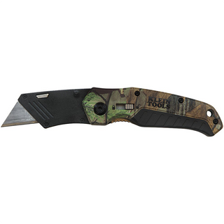 Klein Tools 44135 Camo Assisted-Open Folding Utility Knife