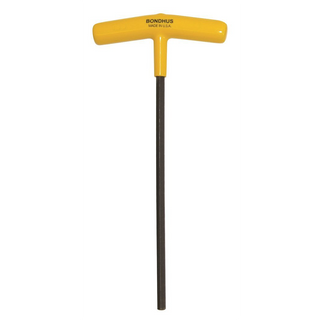 Bondhus 45207 1/8" Hex Tip T-Handle with ProGuard Finish, Tagged and Barcoded, 2 Piece