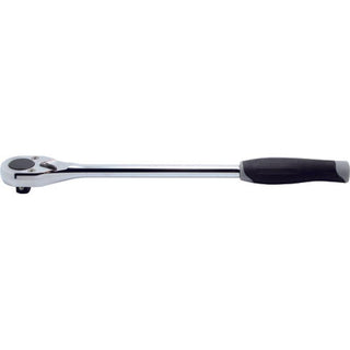 Koken 4749J-380 1/2 In Sq. Dr. Ratchet Handle 24 Teeth Length 380 mm Plastic Handle