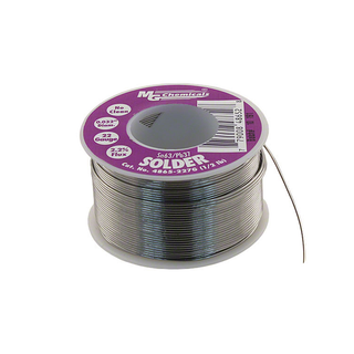 MG Chemicals 4865-227G 4860 Series Sn63/Pb37 No Clean Leaded Solder 0.032" Diameter 1/2 lbs Spool