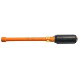 Klein Tools 646-7/16-INS 7/16 x 6" Insulated Hollow-Shaft Nut Driver