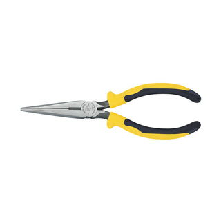 Klein Tools J203-7 Pliers, Long Nose Side-Cutters, 7-Inch