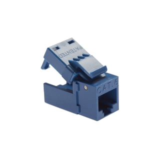 Platinum Tools 706BL-1 EZ-SnapJack Cat6, Blue