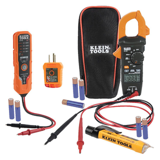 Klein Tools CL120VP Clamp Meter Electrical Test Kit