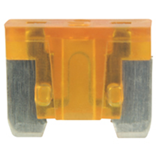 NTE Electronics 74-LPM-5A-C FUSE AUTOMOTIVE 5A LOW PROFILE MINI, TAN 5/PKG