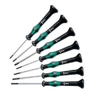 Wera 5345270001 Micro Slotted Precision Screwdriver Set, 6 Piece