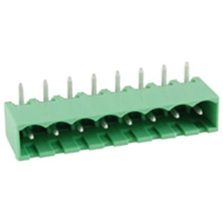 NTE Electronics 25-E1000-08 Terminal Block 8 Pole 5.00mm Pitch Socket Horizontal