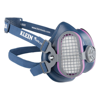 Klein Tools 60246 P100 Half-Mask Respirator, S/M