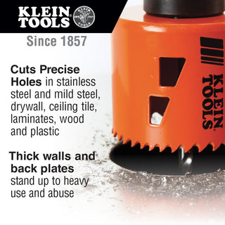 Klein Tools 31914 Bi-Metal Hole Saw, 7/8"