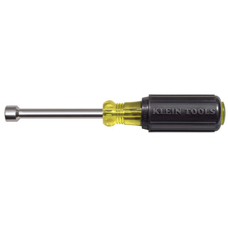 Klein Tools 630-11/32M 11/32" x 6.7" Magnetic Tip Nut Driver with 3" Hollow Shank