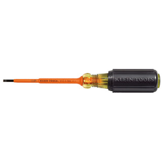 Klein Tools 612-4-INS 1/8" Insulated Slotted Screwdriver