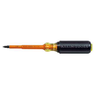 Klein Tools 662-4-INS #2 Square 4'' Shank Insulated Screwdriver