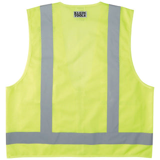 Klein Tools 60268 Safety Vest, High-Visibility Reflective Vest, XL