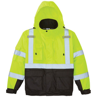 Klein Tools 60364 High-Visibility Winter Bomber Jacket, L