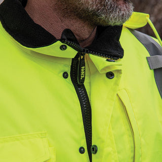 Klein Tools 60612 High-Visibility Winter Bomber Jacket, 3XL