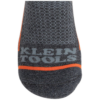 Klein Tools 60508 Thermal Socks, Merino Wool Performance Winter Socks, Mid-Length with Seamless Toe and Cushioned Foot Bed, Large