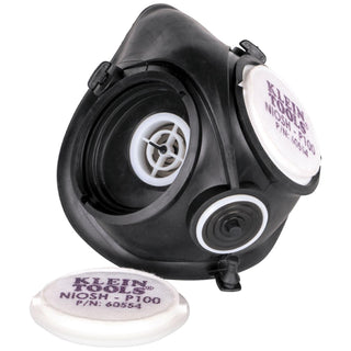 Klein Tools 60553 P100 Half-mask Respirator, S/M