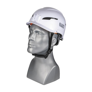 Klein Tools 60564 Safety Helmet, Type-2, Non-Vented Class E, White