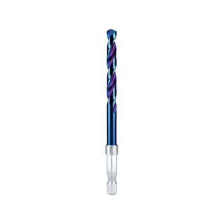 Spyder 19012 Stinger Mach-Blue 1/4-in 4-1/8-in High-speed Steel Twist Drill Bit