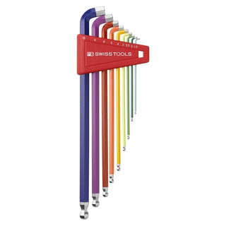 PB Swiss PB 2212.LH-10 RB Rainbow L-Key Set, 1.5-10 mm