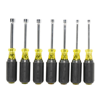 Klein Tools 65160 Cushion Grip Nut Driver Set, 7 Piece