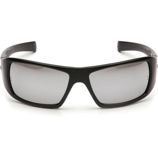 Pyramex SB5670D Goliath Silver Mirror Lens with Black Frame