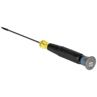 Klein Tools 6243 Precision Screwdriver, 3/32" Slotted, 3" Shank