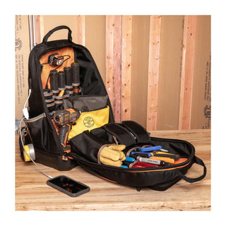 Klein Tools 62800BP Tradesman Pro XL Tool Bag Backpack, 40 Pockets