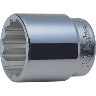 Ko-ken 6405M-25 Hex 3/4"Sq. Drive 12 Point Socket 25 mm L.50 mm