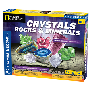 Thames & Kosmos 642112 Crystals, Rocks & Minerals Science Experiment Kit