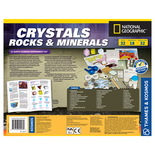 Thames & Kosmos 642112 Crystals, Rocks & Minerals Science Experiment Kit