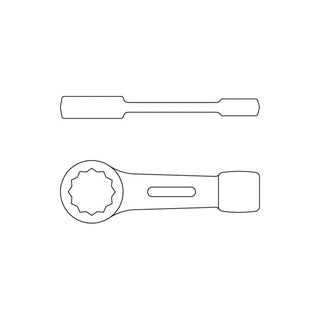 Gedore 6475510 306 Ring Slogging Spanner 41 mm