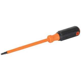 Klein Tools 6846INS Insulated Screwdriver, #2 Square Tip, 6-Inch Round Shank