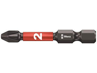 Wera 05057656001 #2 x 50mm Phillips Impaktor Diamond Coated Power Bit