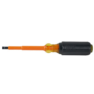 Klein Tools 602-4-INS Insulated Cabinet-Tip Heavy-Duty Round-Shank Screwdriver