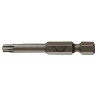 Wiha Tools 70550 T50s x 50mm Security TORX® Power Bit, 10 Pack