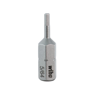 Wiha Tools Tools 71328 Hex Inch Insert Bits, 5/64" x 25 mm, 10 Pk.