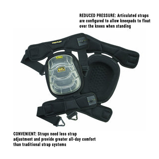 CLC 378 Gel-Tek™ Stabili-cap™ Articulated Kneepads