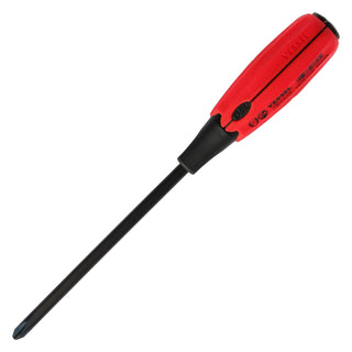 Vessel Tools 730P3150 Super Cushion Tang-Thru Screwdriver No.730, Ph No.3 x 150