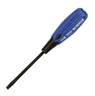 Vessel Tools 730S6100 Super Cushion Tang-Thru Screwdriver No.730, Slotted 6 x 100