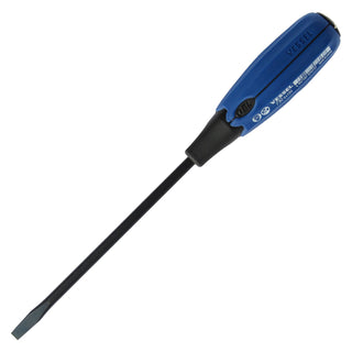 Vessel Tools 730S6150 Super Cushion Tang-Thru Screwdriver No.730, Slotted 6 x 150