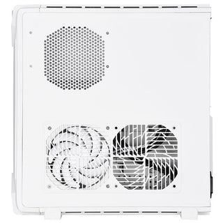 Silverstone Technologies RVZ03W-ARGB Slim Mini-ITX Case with RGB Light Strip White