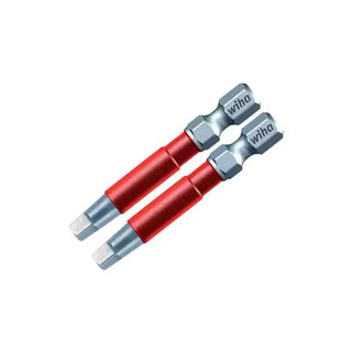 Wiha Tools 76880, Impact Power Bit Square - 3, L - 49 mm, 2 Pcs