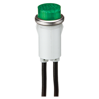 Ideal 778211 Raised Indicator Light, Green, 250V