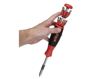 Wiha Tools 77792 14 Piece Ultra Driver 26-in-1 Bit Holder Set