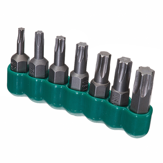 Ideal 78-0100 7-Piece TORX® Bit Set In Holder, Carded