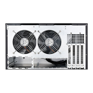 SilverStone Technology CS381B Micro-ATX/Mini-DTX/Mini-Itx 8 Bay Hot Swap 2.5"/3.5" SAS-12G/SAS-6G NAS Storage Case with 2X 120mm Dual Ball Bearing Fan