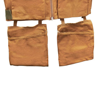 Bucket Boss 80450 SuperVest, L/XL Waist, Canvas, Brown, 14-Pocket